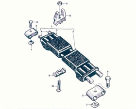 M48/M60/T43 TrackShoe Assy