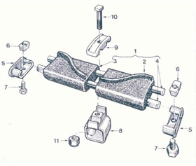 M4/ M51/M75 Track Shoe Assy