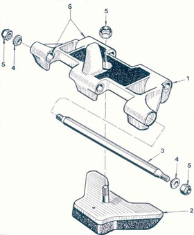 M41/M42/M44/M75/M79 Track Shoe Assy